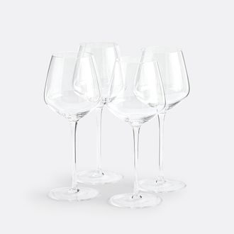 La Redoute Interieurs Set van 4 witte wijnglazen, Zonza