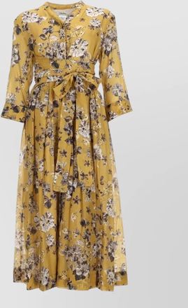 Max Mara ramie maxi dress