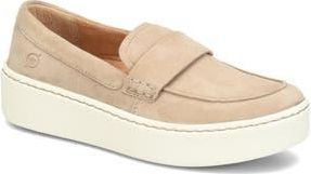 B&oslash;rn Marlie Slip-On Sneaker in Taupe Suede at Nordstrom Rack, Size 6.5