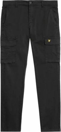 Lyle & Scott Klassieke Herenbroek - Heren - Slim Fit Broeken - Zwart - W34 - Broeken
