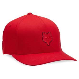 Fox Fox Head Flexfit Hat Red L/XL