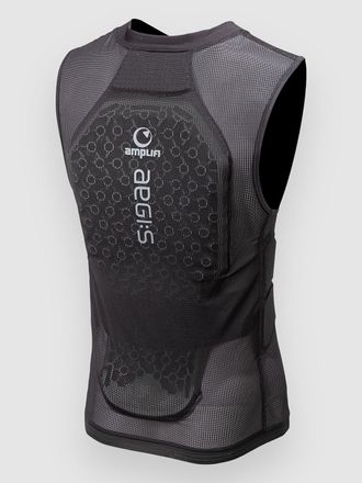 Amplified AEGI:S Waistcoat Slim Rugprotector zwart