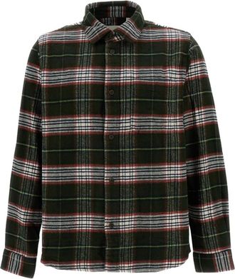 Les Deux Check Flannel Shirt - Heren - Casual Overhemden - Veelkleurig - S - Katoen - Overhemden