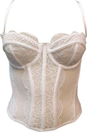 Generic Corset Top for Women Bustier with Spaghetti Straps Sexy Lace Corset Tops Elegant Body for Going Out Party Evening Wear Comfortable Slimming Shapewear 