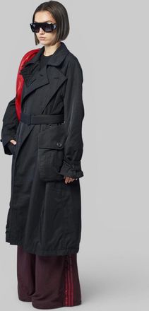 Yohji Yamamoto W Nylon Coat