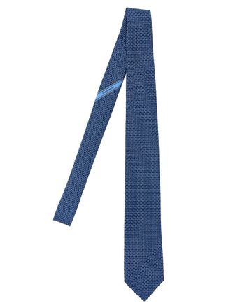 Ferragamo Gancini Sciarpe Blu-Uomo