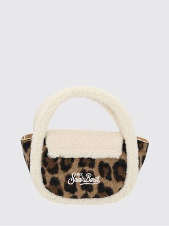 MC2 Saint Barth Borsa Gilda Mini Mc2 Saint Barth in shearling stampa animalier