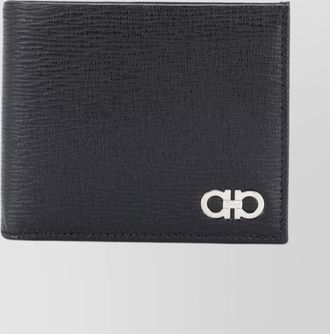 Ferragamo dual-tone leather bifold wallet