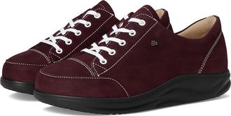 Finn Comfort Ikebukuro Wine Nomad Womens Shoes Maroon : UK 8 (US Womens 10.5) Medium, Leather