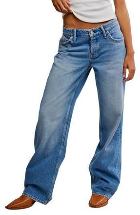 Free People Tennessee Boyfriend Jeans in Cowboy Romance at Nordstrom Rack, Size 30