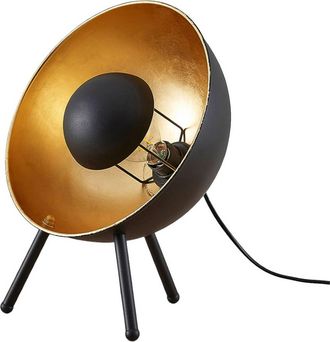 Lindby L&aacute;mpara De Mesa muriel En Negro Metal - Lindby