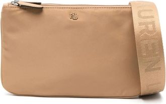 Ralph Lauren Landyn-crossbody-medium - Dames - Schoudertassen - Beige - ONE Size - Nylon - Tassen