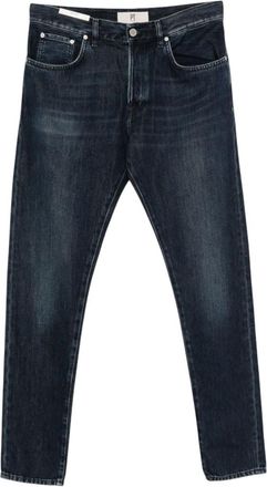 Pantaloni Torino Navy Blue Mid Rise Jeans
