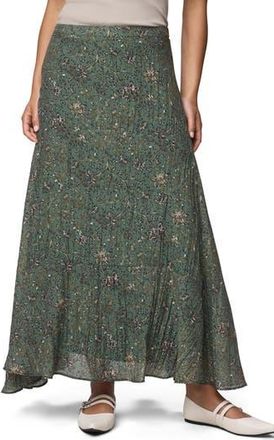 Splendid Versailles Floral Tiered Maxi Skirt in Vine Floral Print at Nordstrom Rack, Size X-Large