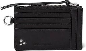 Jerome Dreyfuss Lucky Porte Cartes - Dames - Portefeuilles - Zwart - ONE Size - Katoen - Accessoires