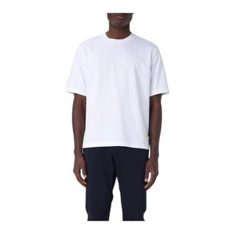 Thom Browne Classic Lightweight Cotton Jersey Short Sleeve T-Shirt