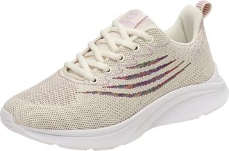 Generic Wide Fit Walking Shoes for Women Ladies Lightweight Orthopedic Sneakers Leisure Womens Travel Soft Sole Comfortable Shoes Outdoor Mesh Runing Sports B