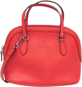 Gucci Pre-owned Handbags, female, Red, Size: ONE SIZE Pre-owned 341504 Handbag
