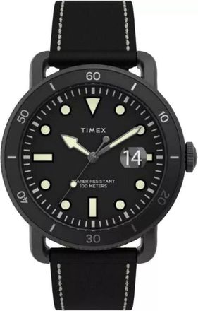 Timex Trend Quartz Black Dial Mens Watch TW2U01800