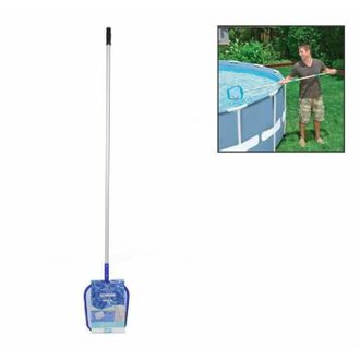 Trade Shop Trade Shop - Raccogli Foglie Con Bastone Asta Per Pulizia Superficie Acqua Piscina 206553