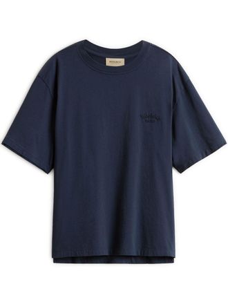 Woolrich Logo Cotton T-Shirt-Donna