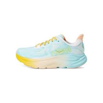 Hoka One One One Womens Clifton 10 Road Running Shoes - Blue Spark/White