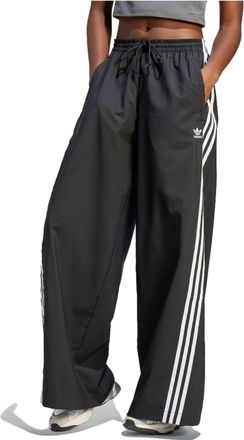 adidas (WMNS) adidas originals Adilenium Oversized Track Pants Black IV9318