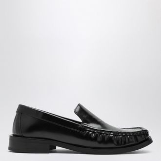 Vinny&rsquo;s Black leather Micahel moccasins