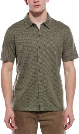 Weatherproof Vintage Weatherproof Vintage Neat Coatfront Knit Shirt