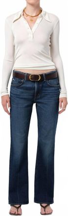 Citizens Of Humanity Genova Low Rise Bootcut Jeans In Sutherland