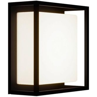 Lucande Lucande - L&aacute;mpara De Pared Led Exterior ilirian En Negro Aluminio