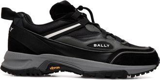 Bally Multicolour Low-Top Textured Leather Sneakers