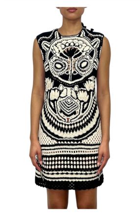 Marie Oliver Shawna Dress In Neutral Black/white