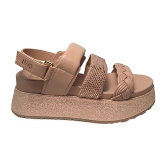 Liu Jo Wedges, female, Pink, Size: 11 US sandali Ecopelle