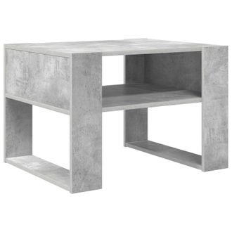 vidaXL Tavolino Da Salotto Grigio Cemento 66 X 53 X 45 Cm Vidaxl