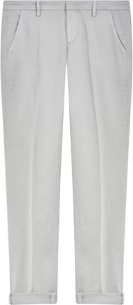 Dondup Gaubert Slim Broeken - Heren - Straight fit broeken - Grijs - W33 - Katoen - Broeken