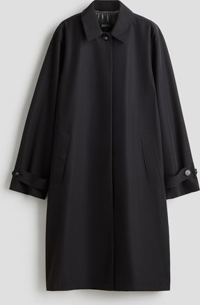 H&M Waterproof Car Coat - Schwarz