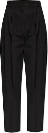 STUDIO NICHOLSON Sperro Pants - Dames - Wijde Broeken - Zwart - XS - Katoen - Broeken