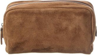 The Row Suede Clutch