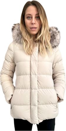 Moorer Lichtgewicht Donsjas - Dames - Winterjassen - Wit - M - Jassen