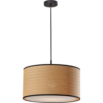 Adesso Harvest Large Pendant Light in Black at Nordstrom
