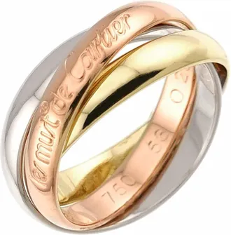 Cartier Yellow Gold (18K) Pink Gold (18K) White Gold (18K) Band Ring (Pre-Owned)