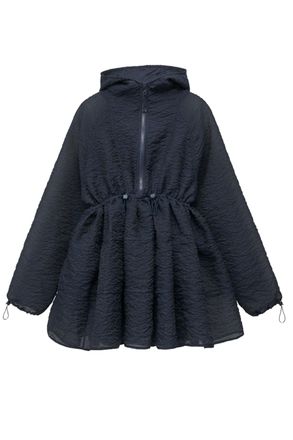Cecilie Bahnsen Navy Blue Cbfreesia Brodia Matelass&eacute; Mini Dress