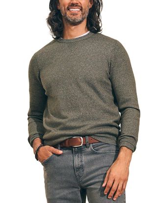 Faherty Mountain Crewneck Sweater