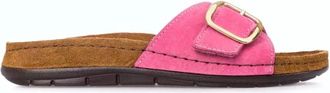 Rohde Roze leren sandaal voor de zomer - Dames - Sandalen - Roze - 42 EU - Schoenen