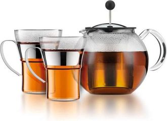 Bodum Cafetera De &Eacute;mbolo Bodum Transparente Acero 1 L 0,35 L (6 Unidades)