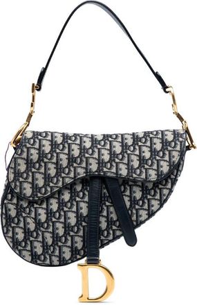 Dior Pre-owned Dior Oblique Canvas Saddle Bag Ladies 28-MA-0169