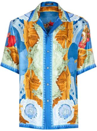 Versace Affresco Print Shirt