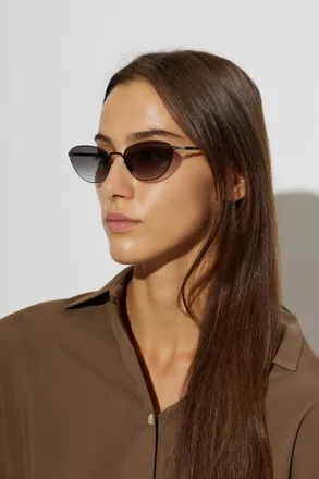 Mykita Lilia Sunglasses, Unisex, Grey