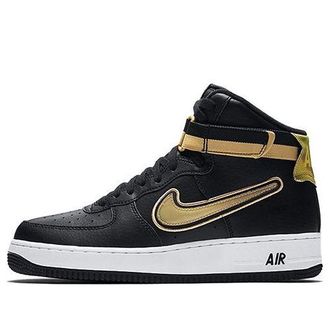 Nike Air Force 1 High NBA Black Metallic Gold AV3938-001